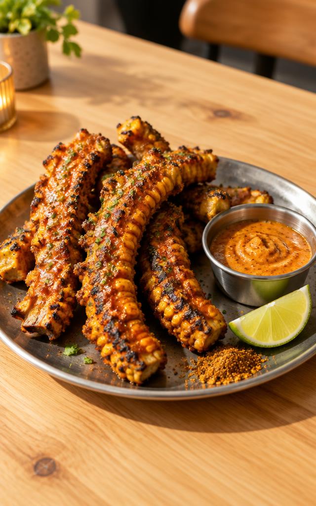 Crispy Corn Ribs