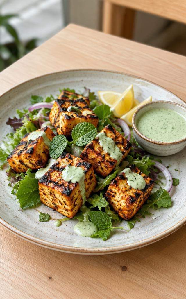 Paneer Tikka Salad